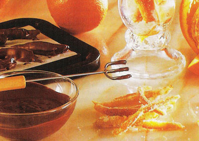 Glazirana pomarančna lupina